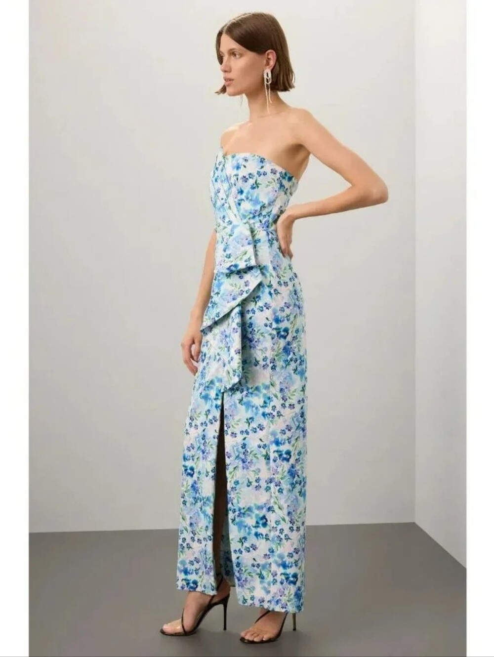 Parker Roberta Dress in Monaco Meadow size 10 NWT - Picture 2 of 12